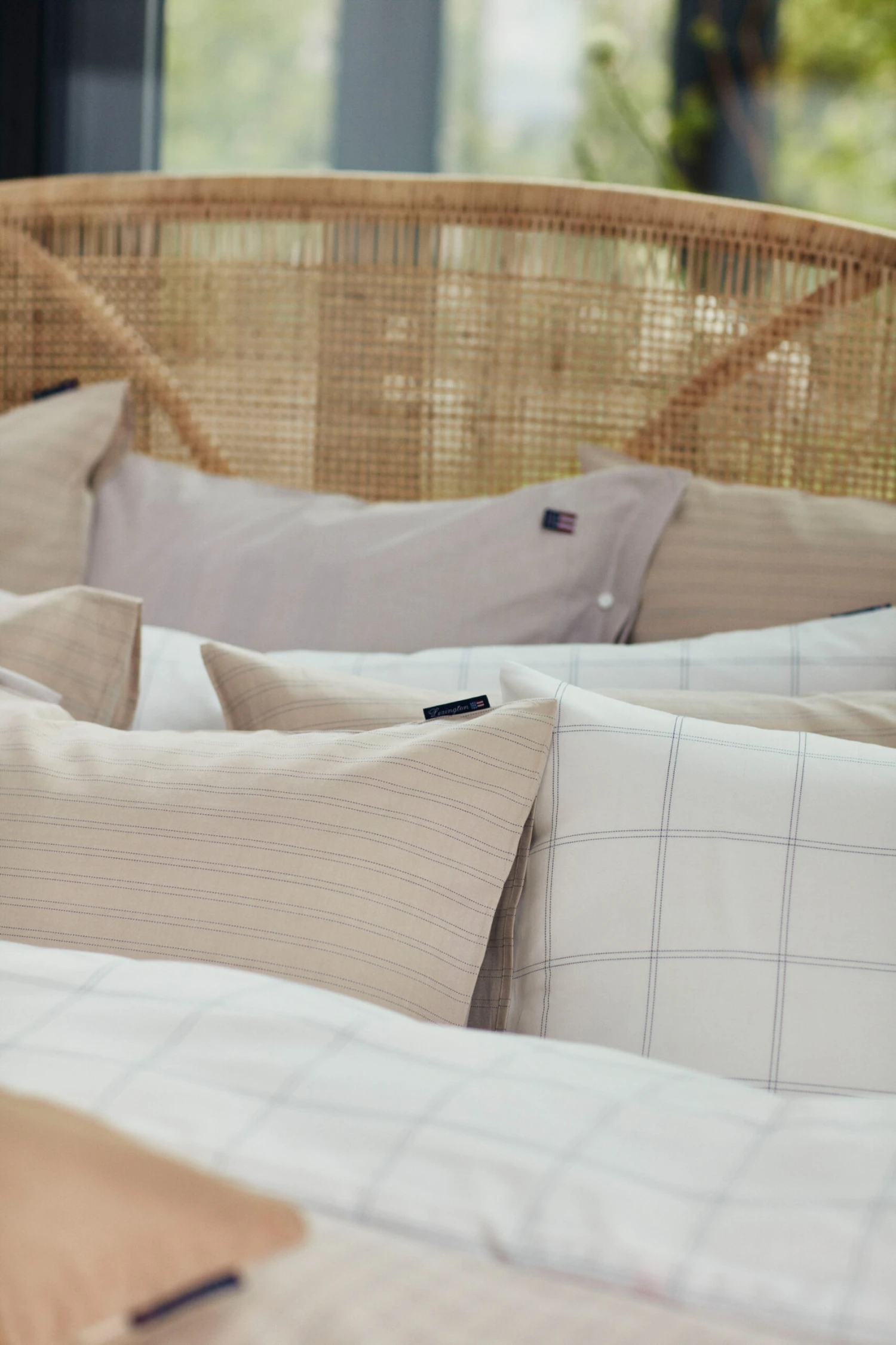 Lexington Checked Kissenbezug Baumwolle-Lyocell 50 X 60cm 6 Lexington Checked Kissenbezug Baumwolle-Lyocell 50 X 60cm – Bild 4