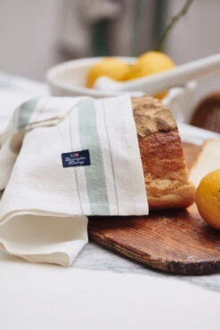 Lexington Side Striped Organic Cotton Serviette 50 X 50cm -Lexington 508249 01 4 EnvironmentImage 52929c1416