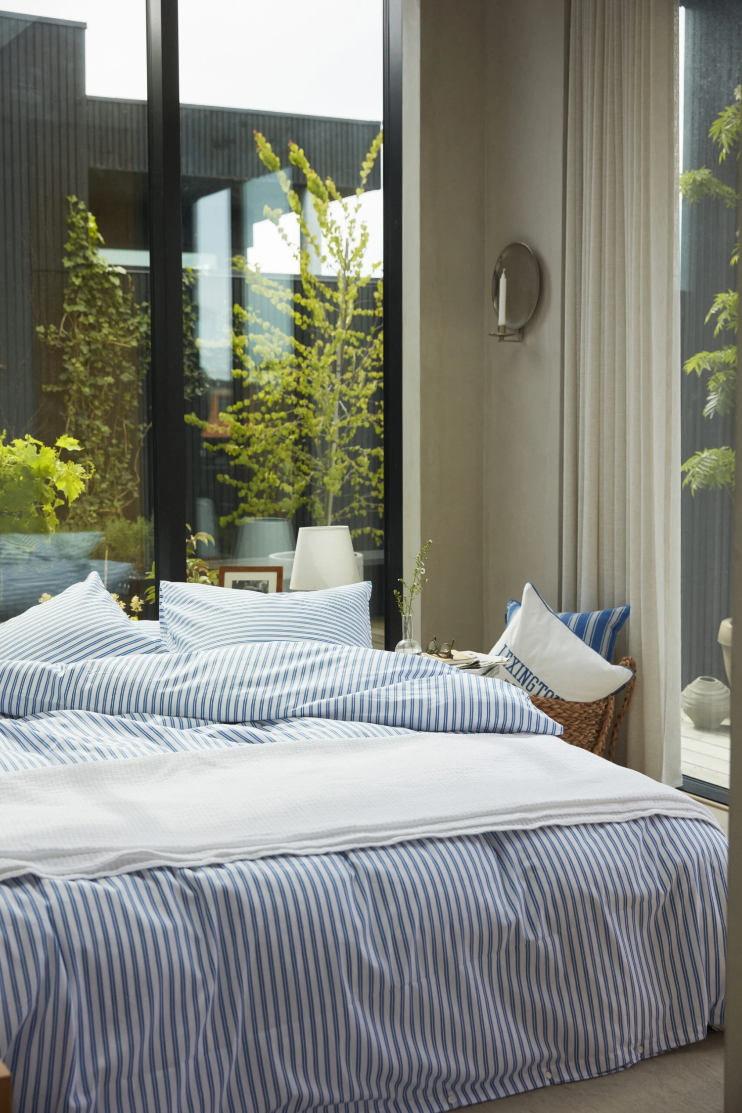 Lexington Striped Cotton Poplin Deckenbezug 150 X 210cm 5 Lexington Striped Cotton Poplin Deckenbezug 150 X 210cm – Bild 3