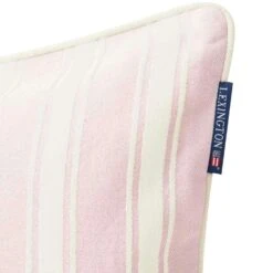 Lexington -Lexington lexington all over striped organic cotton twill pillow cover 1