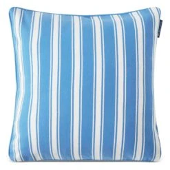 Lexington All Over Striped Kissenbezug, 50x50 Cm, Blau