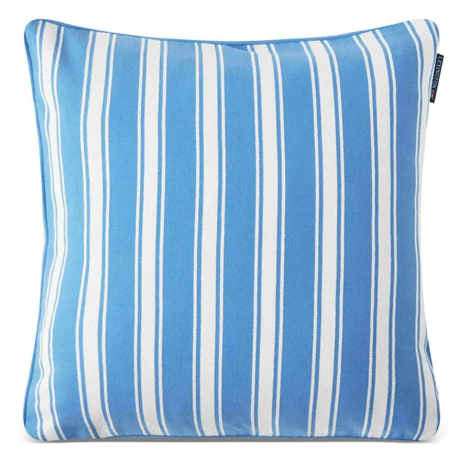 Lexington All Over Striped Kissenbezug, 50x50 Cm, Blau 3 Lexington All Over Striped Kissenbezug, 50x50 Cm, Blau