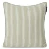 Lexington All Over Striped Kissenbezug, 50x50 Cm, Grau 2 Lexington All Over Striped Kissenbezug, 50x50 Cm, Grau -Lexington lexington all over striped organic cotton twill pillow cover 4