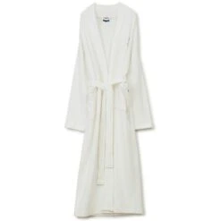 Lexington Aubrey Cotton Waffle Bademantel M, Weiß