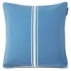 Lexington Center Striped Kissenbezug, 50x50 Cm, Blau 1 Lexington Center Striped Kissenbezug, 50x50 Cm, Blau -Lexington lexington center striped organic cotton twill pillow cover 5