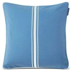 Lexington Center Striped Kissenbezug, 50x50 Cm, Blau