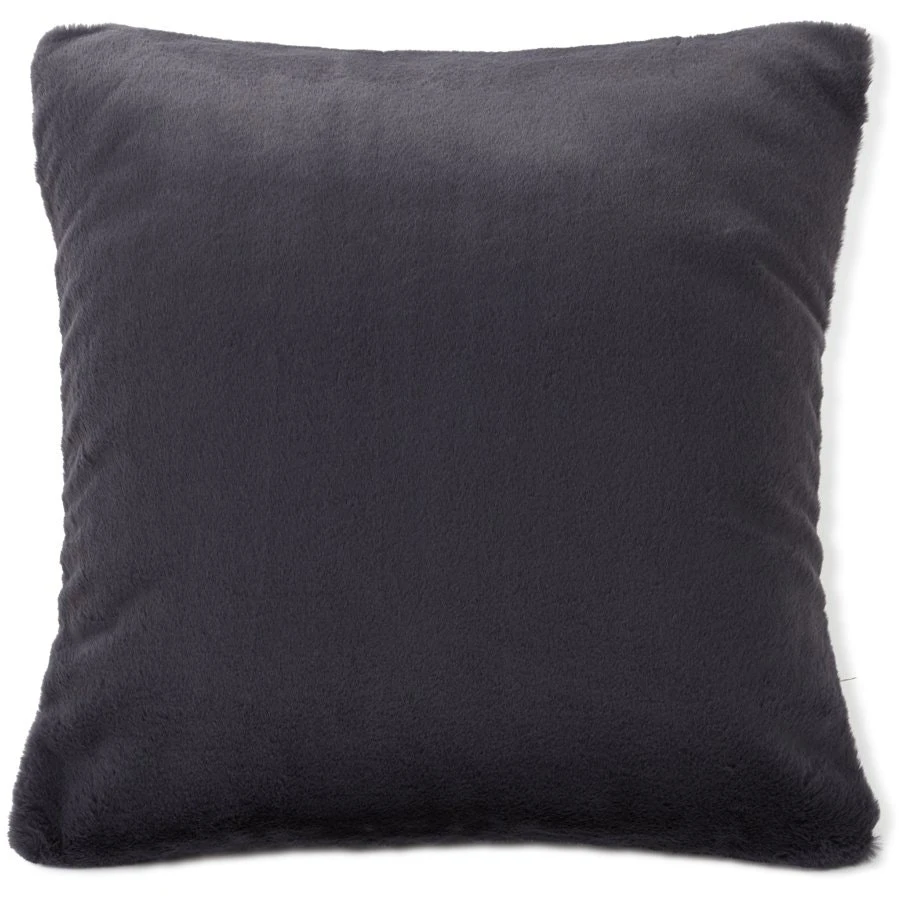 Lexington Faux Fur Kissenbezug 50x50 Cm, Dunkelgrau 3 Lexington Faux Fur Kissenbezug 50x50 Cm, Dunkelgrau