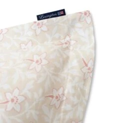 Lexington Flower Print Kissenbezug Rosa / Beige 50x90 Cm -Lexington lexington flower print kissenbezug rosa beige 1 2