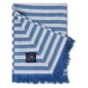 Lexington Striped Recycled Cotton Decke, Blau -Lexington lexington gestreifte decke aus recycelter baumwolle 2