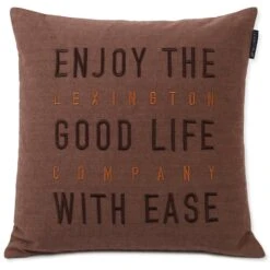 Lexington Good Life Herringbone Kissenbezug 50x50 Cm, Beige