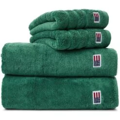 Lexington Original Handtuch 50x70 Cm, Green Leaves