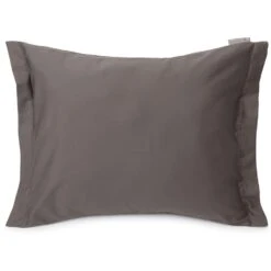 Lexington Hotel Cotton Sateen Kissenbezug 65x65 Cm, Charcoal Grey