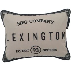 Lexington Hotel Do Not Disturb Kissenbezug 30x40 Cm, Beige