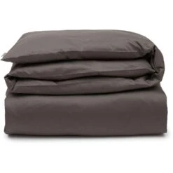 Lexington Hotel Cotton Sateen Bettdeckenbezug 150x210 Cm, Charcoal Grey