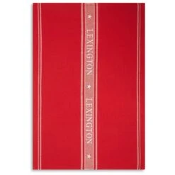 Lexington Icons Jacquard Star Geschirrtuch, Rot