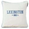Lexington Logo Organic Kissenbezug 50x50 Cm, Weiß -Lexington lexington logo organic cotton twill pillow cover 1