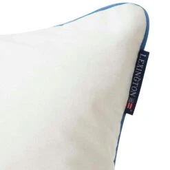 Lexington Logo Organic Kissenbezug 50x50 Cm, Weiß -Lexington lexington logo organic cotton twill pillow cover 3