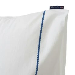 Lexington Rope Deco Embroidered Cotton Poplin Kissenbezug, 50x60 Cm -Lexington lexington mit einer seildeko bestickter kissenbezug aus baumwoll popeline 1 1