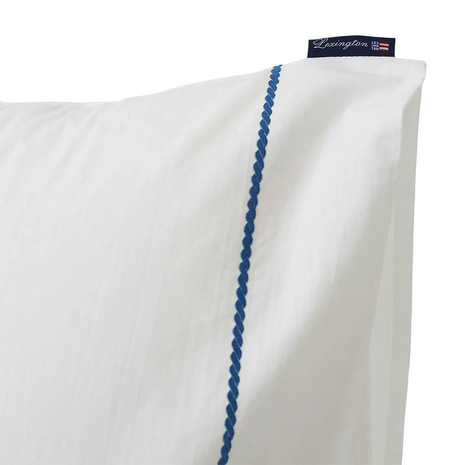 Lexington Rope Deco Embroidered Cotton Poplin Kissenbezug, 65x65 Cm 5 Lexington Rope Deco Embroidered Cotton Poplin Kissenbezug, 65x65 Cm – Bild 3