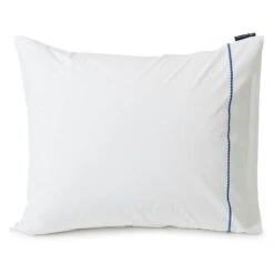 Lexington Rope Deco Embroidered Cotton Poplin Kissenbezug, 50x60 Cm