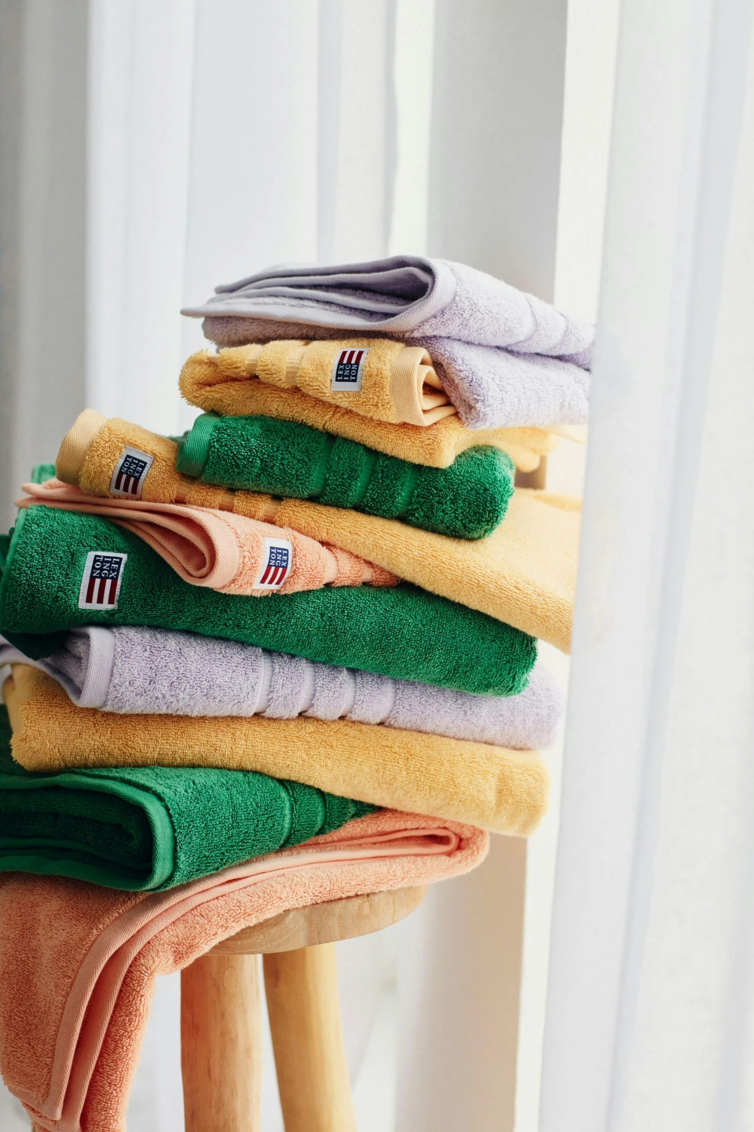 Lexington Original Handtuch 50x70 Cm, Helllila 4 Lexington Original Handtuch 50x70 Cm, Helllila – Bild 2