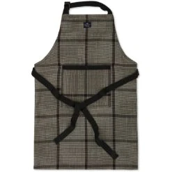 Lexington Pepita Check Cotton/Linen Schürze