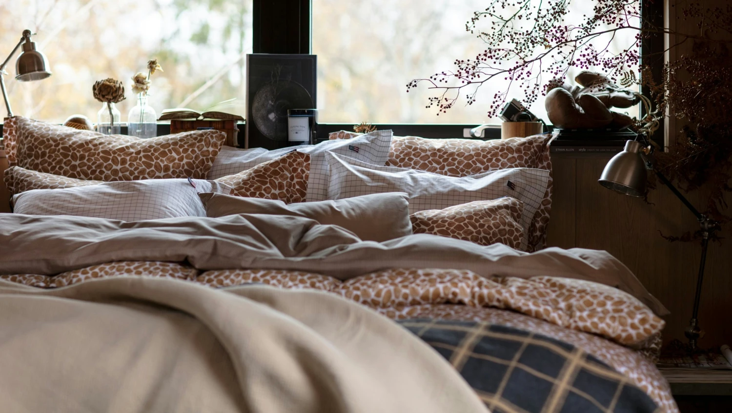 Lexington Printed Giraffe Bettdeckenbezug, 220x220 Cm 5 Lexington Printed Giraffe Bettdeckenbezug, 220x220 Cm – Bild 3