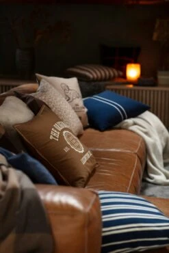 Lexington Printed Giraffe Kissenbezug 50x50 Cm, Weiß / Hellbeige -Lexington lexington printed giraffe kissenbezug 50x50 cm wei hellbeige 1