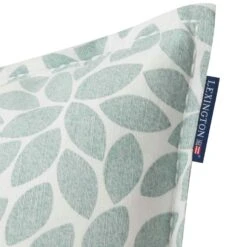 Lexington Printed Leaves Kissenbezug, 50x50 Cm 5 Lexington Printed Leaves Kissenbezug, 50x50 Cm -Lexington lexington printed leaves organic cotton pillow cover 1