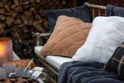 Lexington Quilted Kissenbezug 50x50 Cm, Dunkelbeige -Lexington lexington quilted kissenbezug 50x50 cm 4