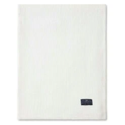 Lexington Stripe Quilted Cotton Tagesdecke Weiß, 260x240 Cm