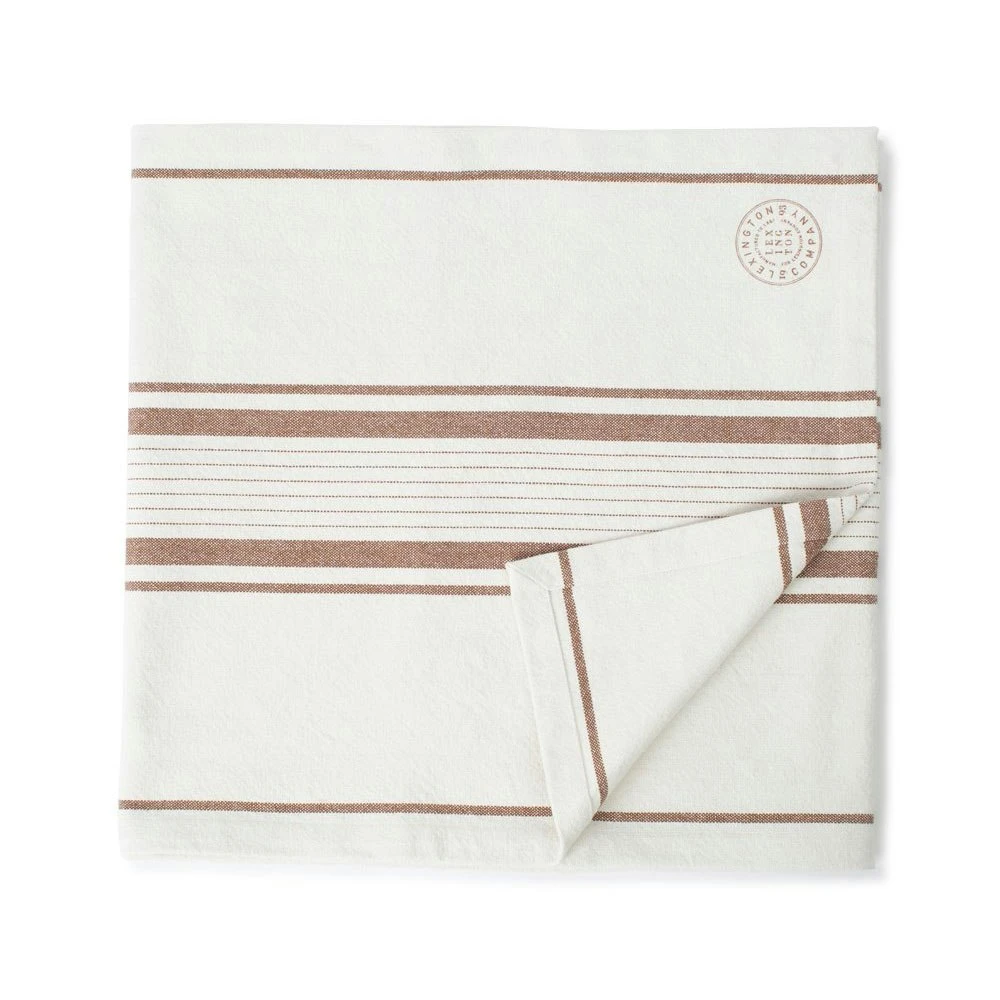 Lexington Striped Canvas Tischläufer 40x50 Cm, Off-white / Braun 3 Lexington Striped Canvas Tischläufer 40x50 Cm, Off-white / Braun