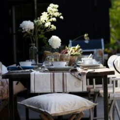 Lexington Striped Canvas Tischläufer 40x50 Cm, Off-white / Braun 8 Lexington Striped Canvas Tischläufer 40x50 Cm, Off-white / Braun -Lexington lexington striped canvas tischlaufer 40x50 cm off white braun 2