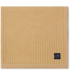 Lexington Striped Cotton/Viscose Tagesdecke 160x240 Cm, Oat