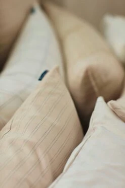 Lexington Striped Kissenbezug Beige / Dunkelblau, 65x65 Cm -Lexington lexington striped pillowcase beige dark blue 3